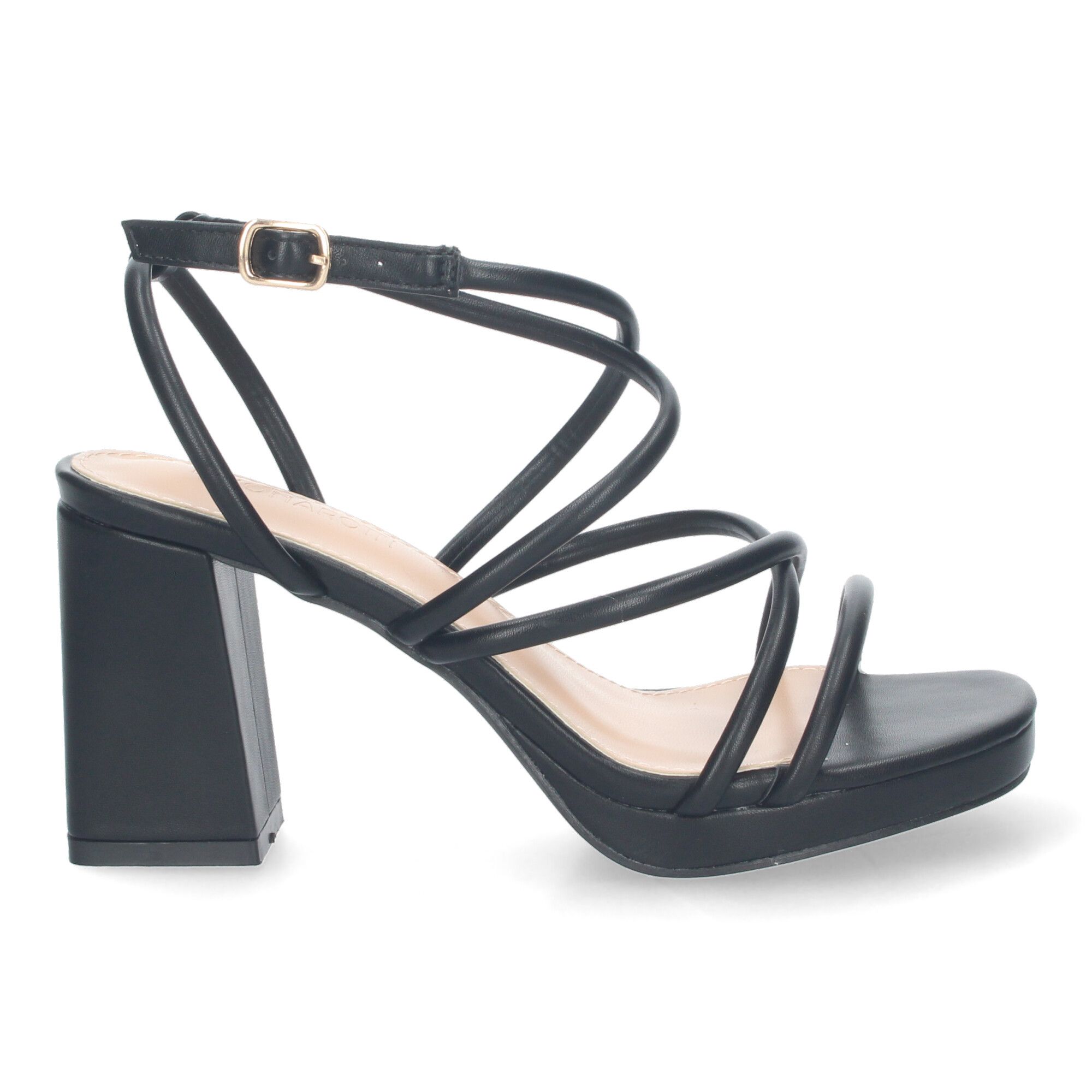 BL-3078-Negro_1.jpg Sandalias de tacón ancho para fiesta tiras finas mujer color negro BL-3078