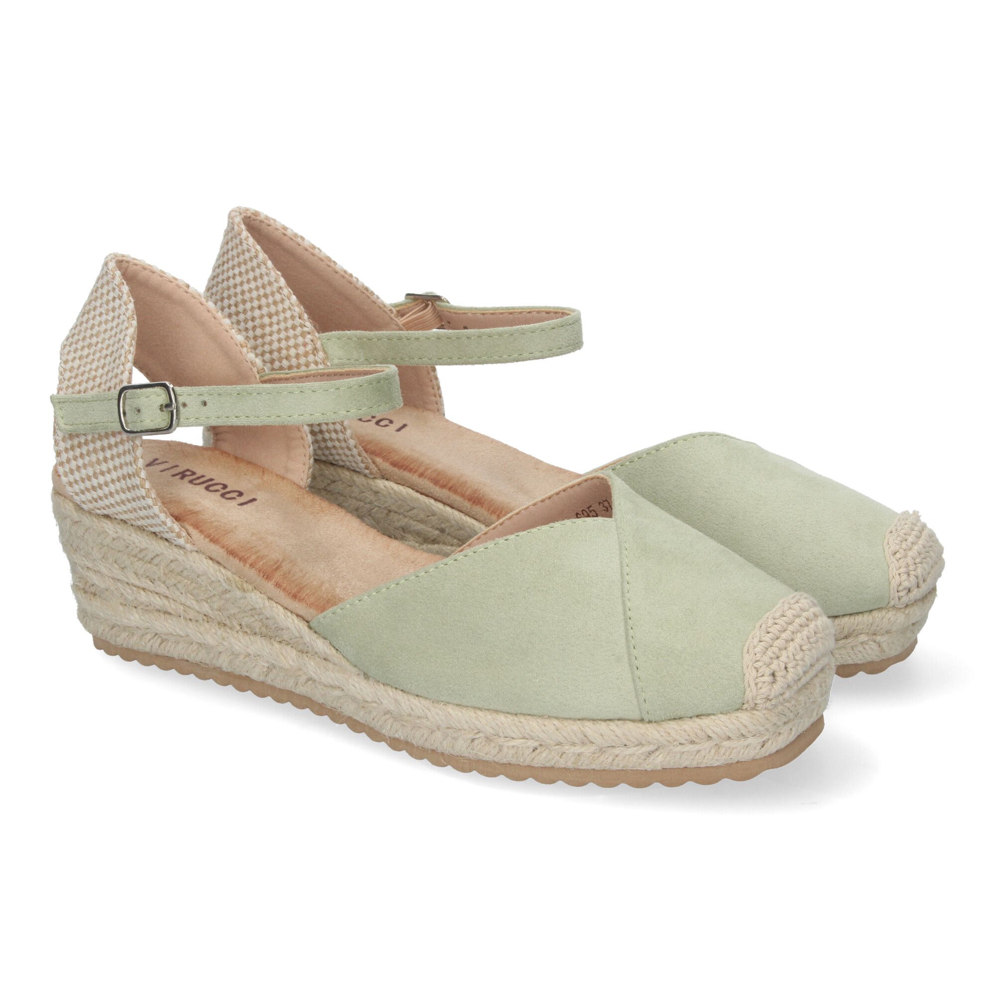 VRA-695-Verde_0.jpg Sandalias de cuña baja en yute para mujer color verde VRA-695