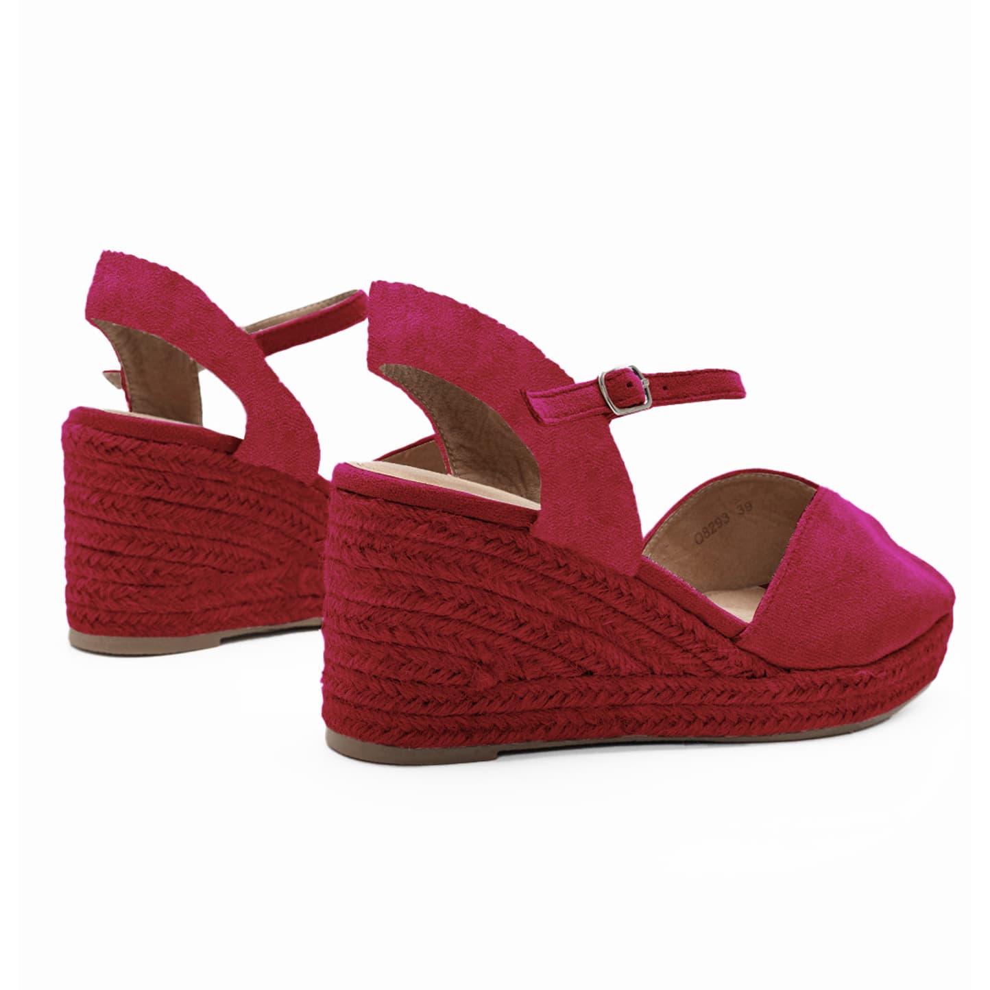 sandalias de cuña en yute fucsia retro-min