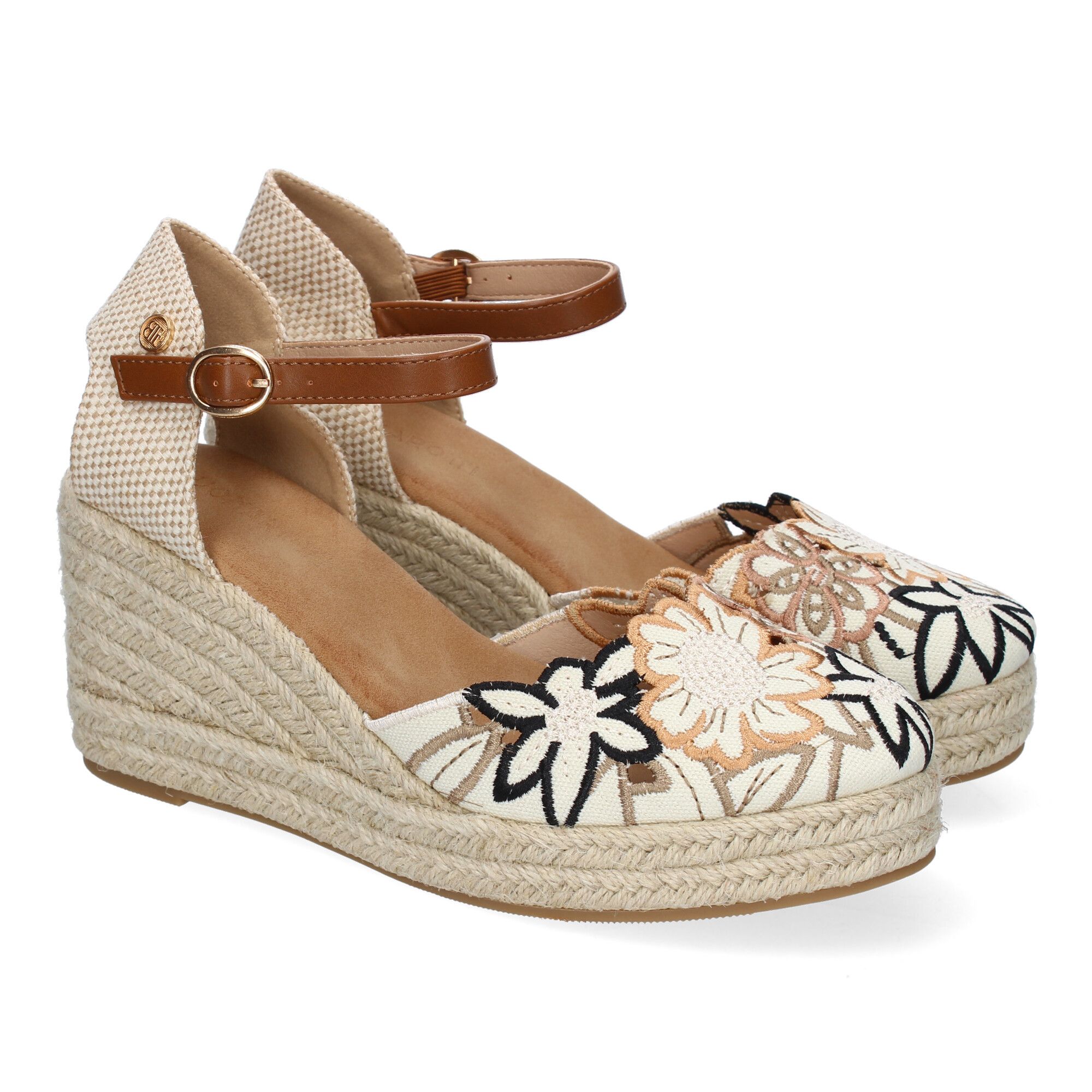 CF-3420-Camel_0.jpg Sandalias de cuña en yute pala floral para mujer camel CF-3420