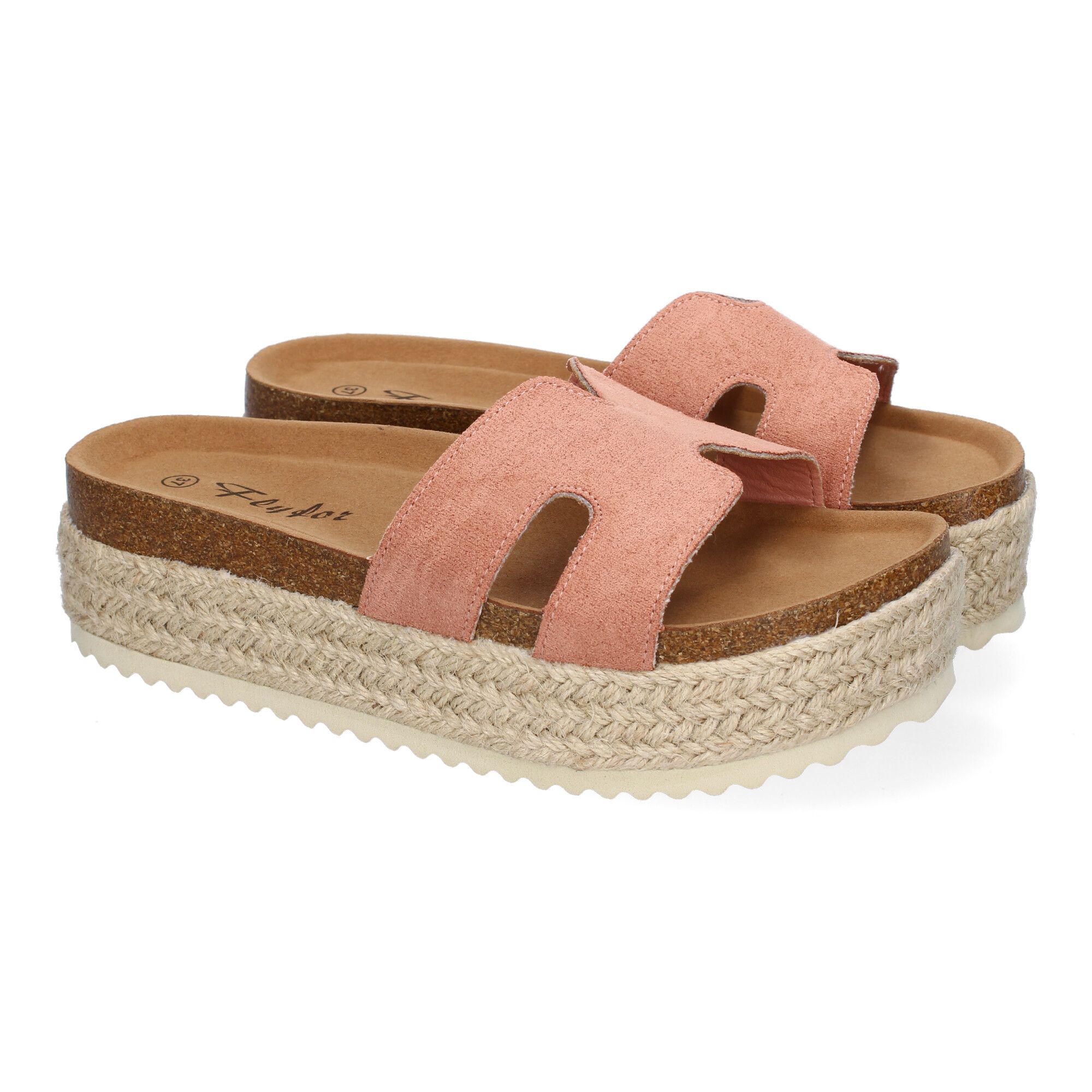 M-288-Rosa_0.jpg Sandalias bio de plataforma en yute para mujer color rosa M-288