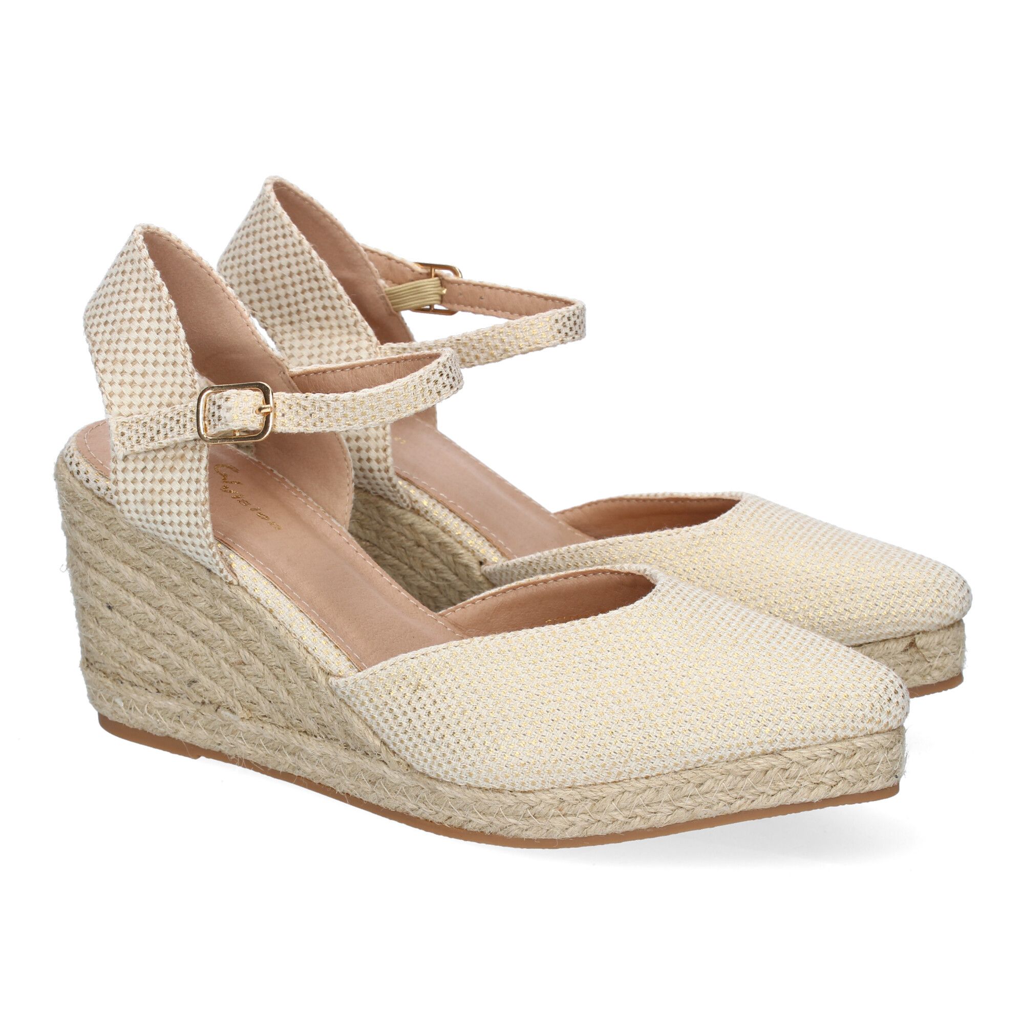 TF3396-Oro_0.jpg Sandalias de cuña dorada en yute punta fina para mujer TF3396