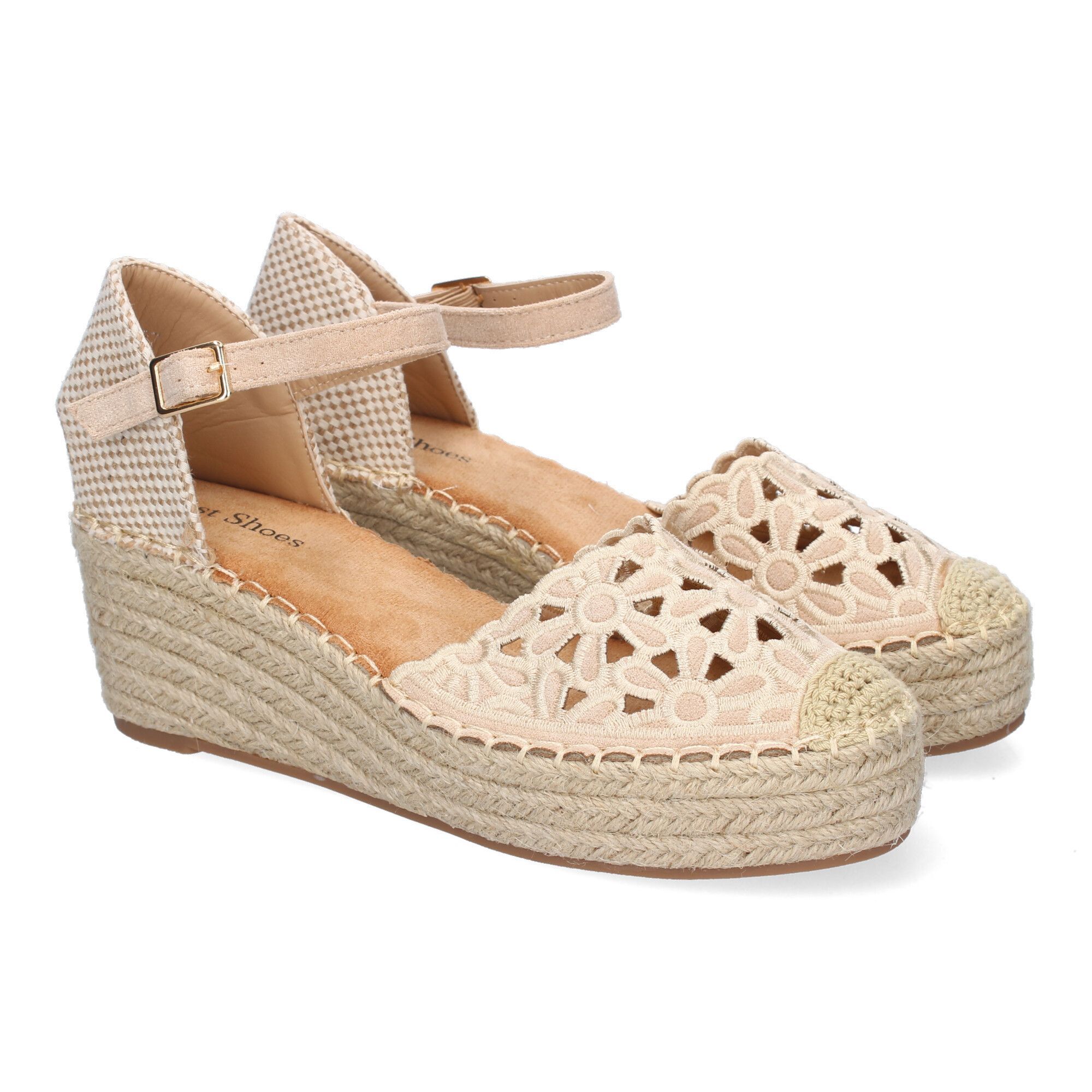 5U1-Beige_0.jpg Alpargatas de cuña en yute pala floral bordada mujer color beige 5U1