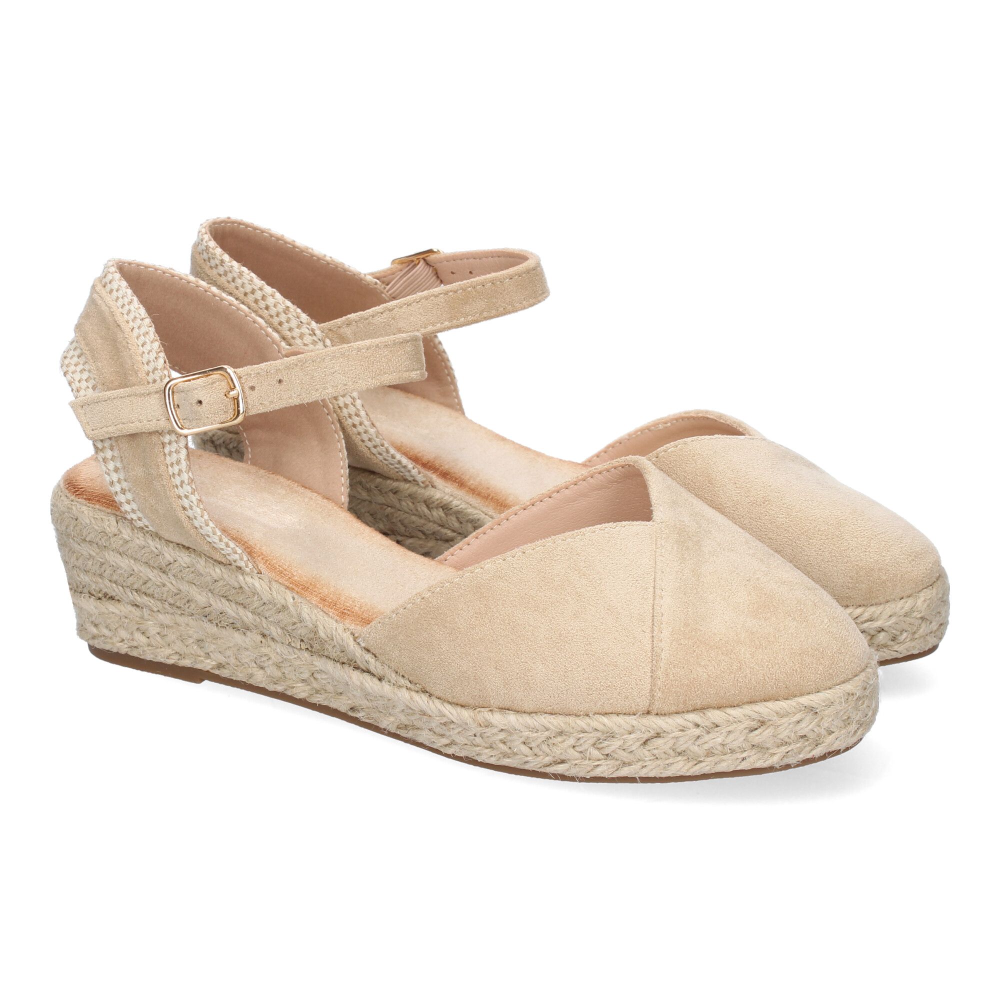 5U18-Beige_0.jpg Sandalias de cuña baja en yute para mujer color beige 5U18