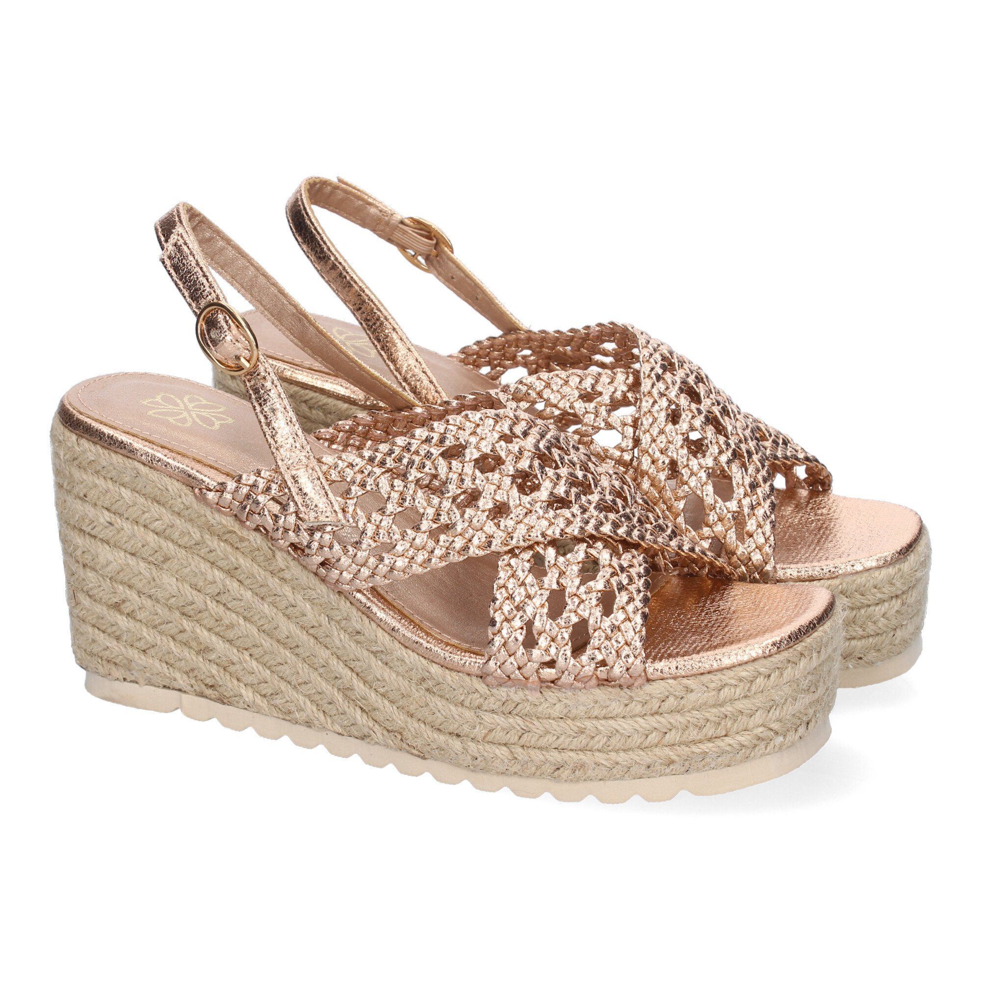 KK-1000-Champan_0.jpg Cuñas forradas en yute trenzada para mujer color champán KK-1000