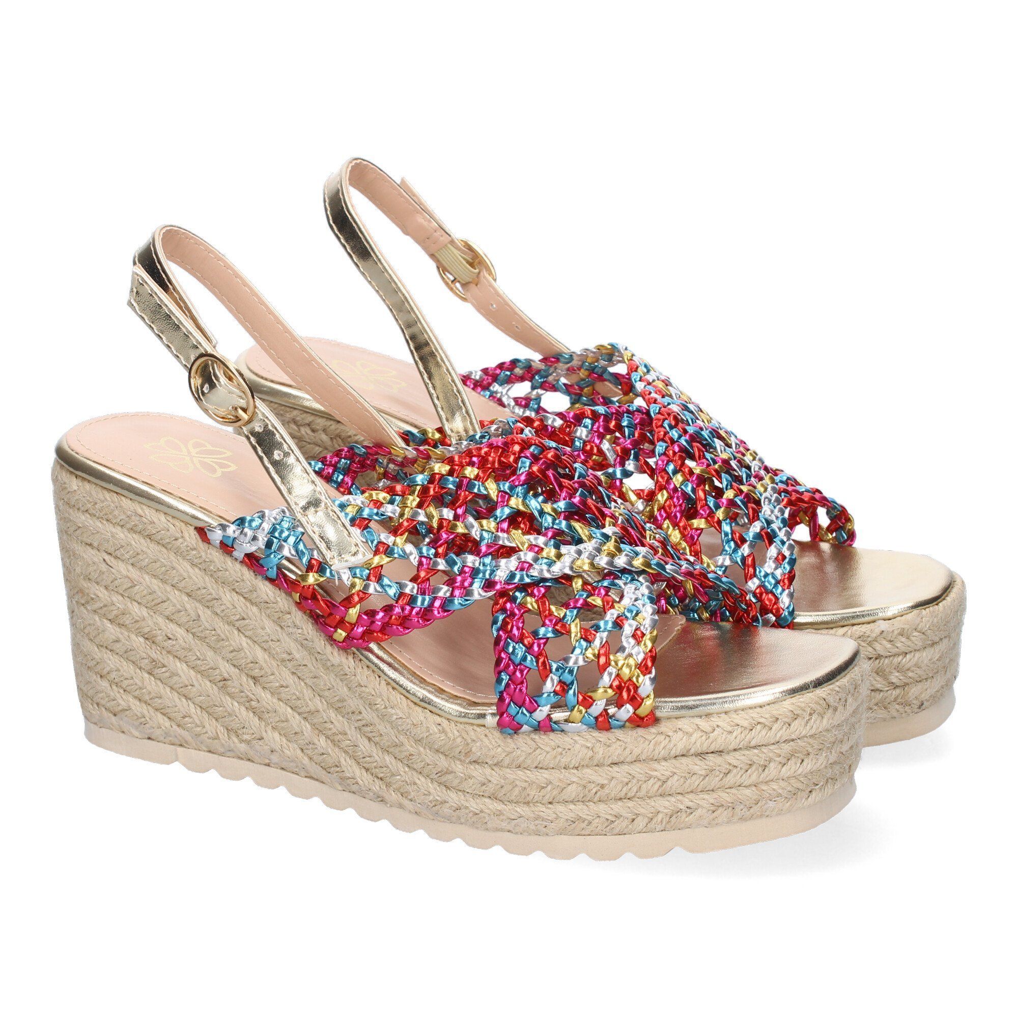 KK-1000-Multi_0.jpg Cuñas forradas en yute trenzada para mujer multicolor KK-1000