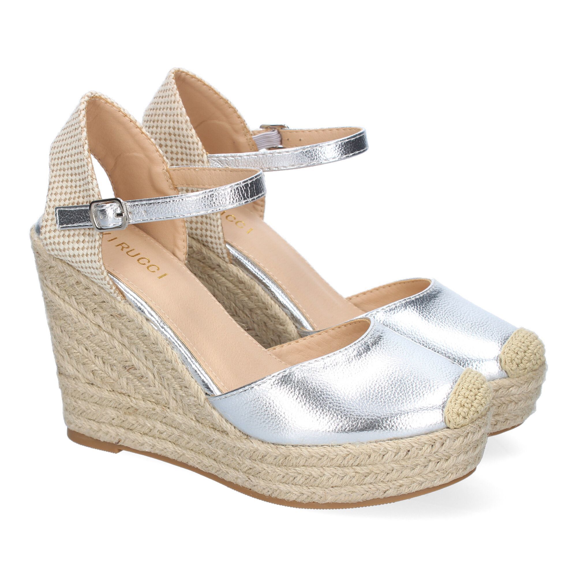 VR5-1515-Plata_0.jpg Sandalias plateadas de cuña cómoda en yute para mujer VR5-1515