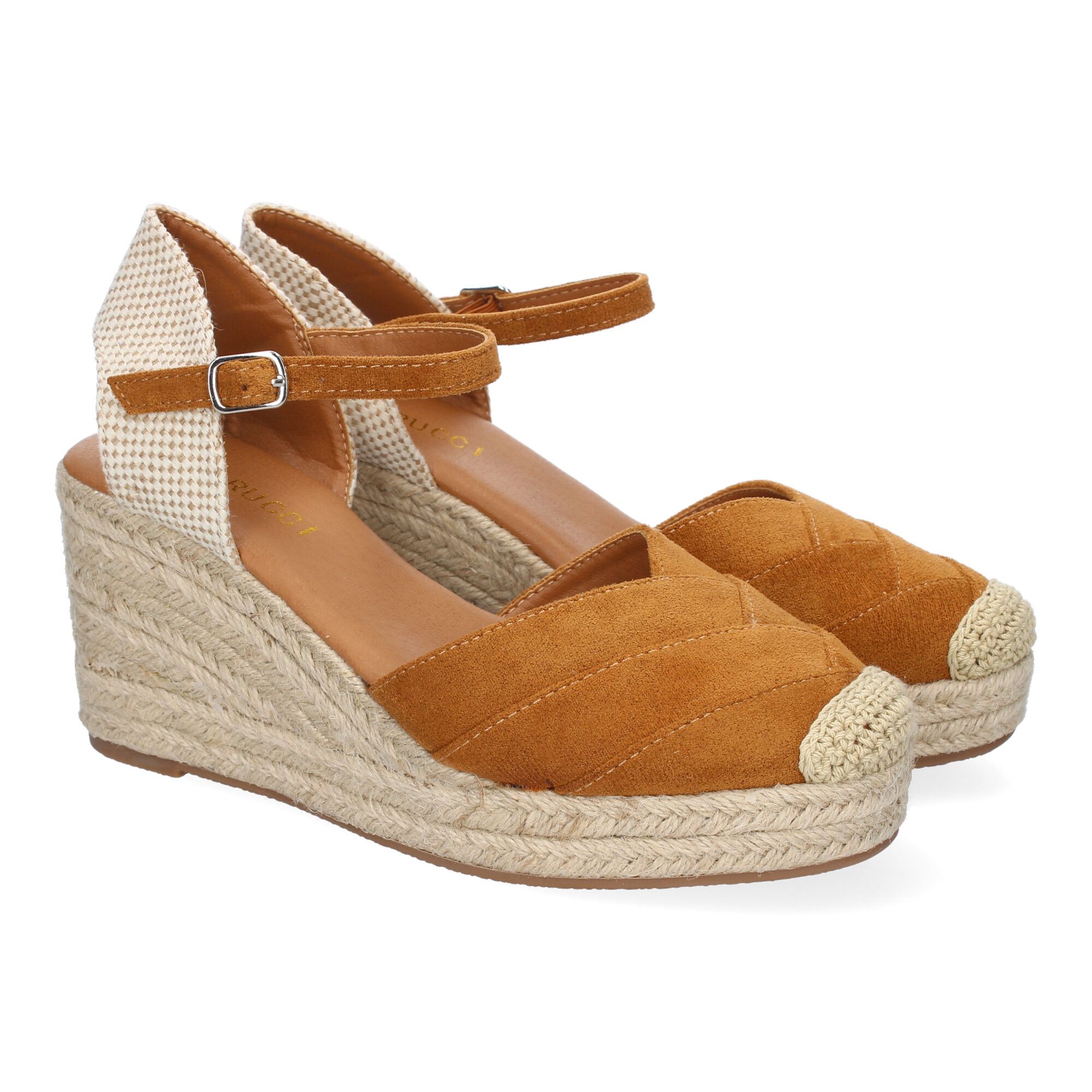 VR5-1519-Camel_0.jpg Alpargatas de cuña cómoda de esparto para mujer camel VR5-1519