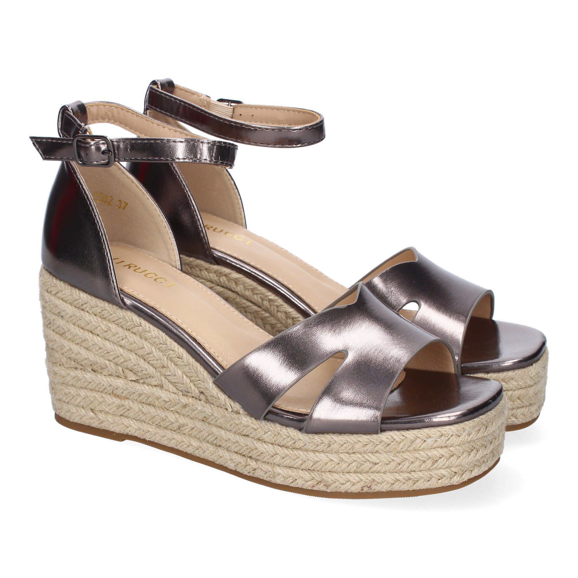 VR5-1562-Plomo_0.jpg Sandalias de Cuña en Yute para Mujer Color Metálico Plomo VR5-1562